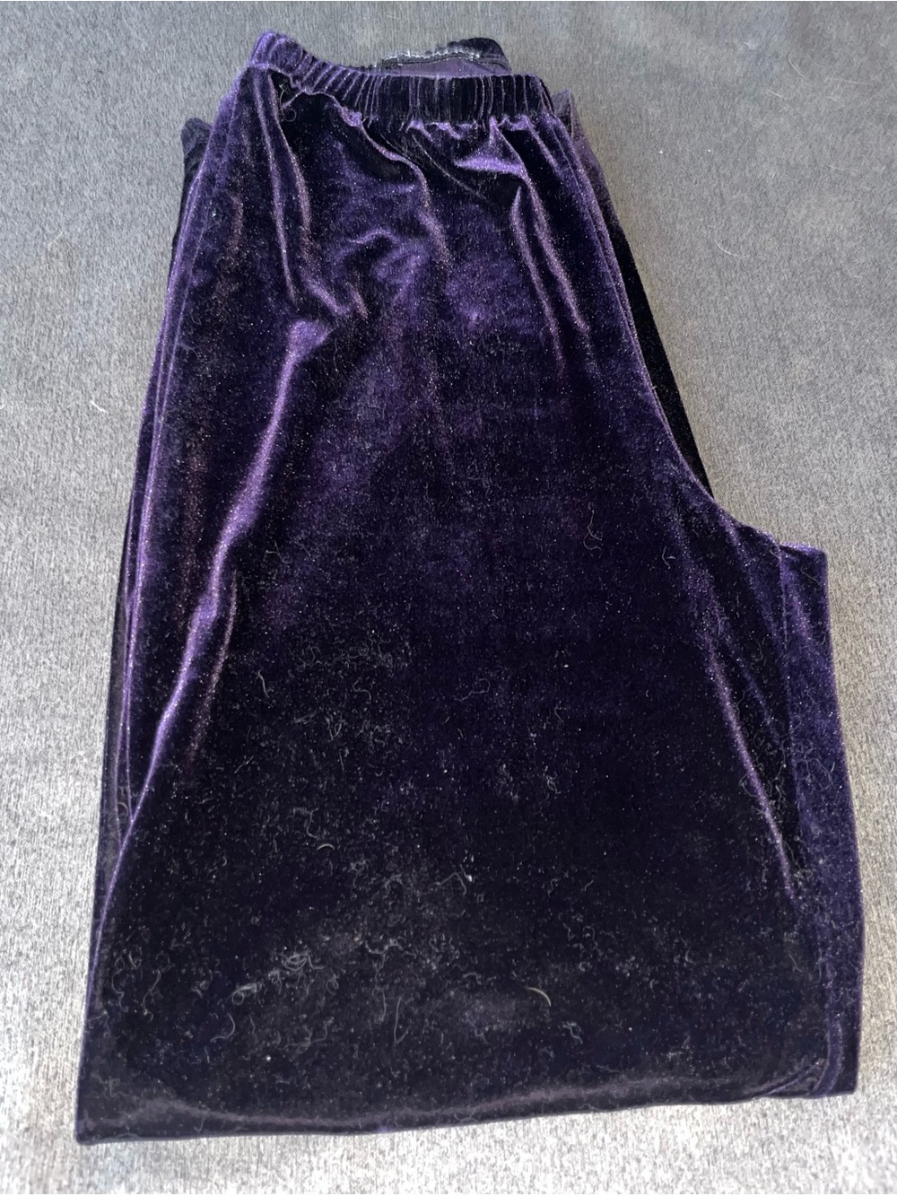 Velvet Deep Purple Pants